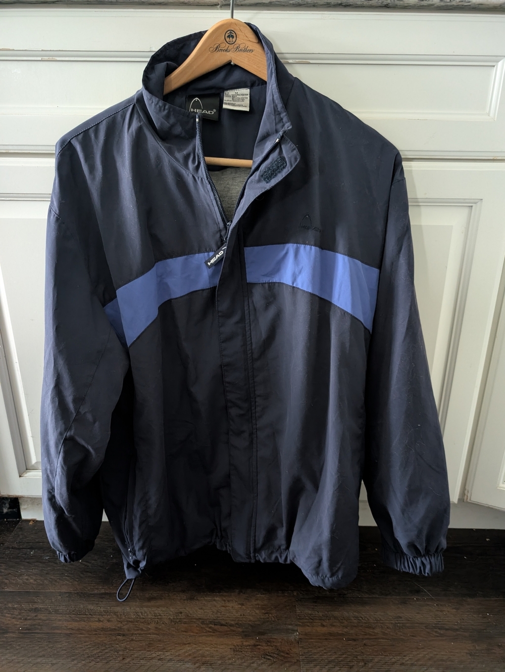 Men's Head Blue Jacket Medium Zip Up Spring Jacket